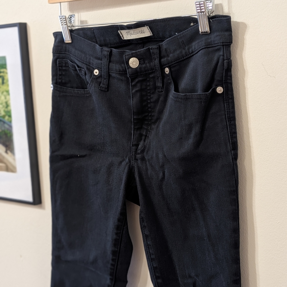 Madewell Women's High Rise Black Jeans
